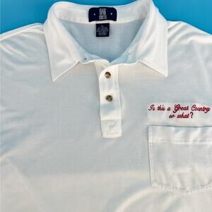 90s Is This a Great Country or What? polo shirt 1990s vintage